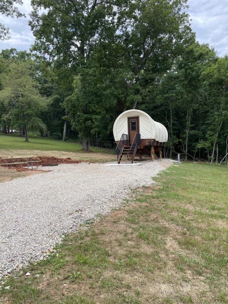 Family Conestoga Wagon exterior