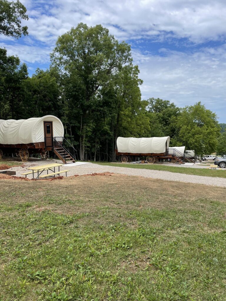 Family Conestoga Wagon exterior