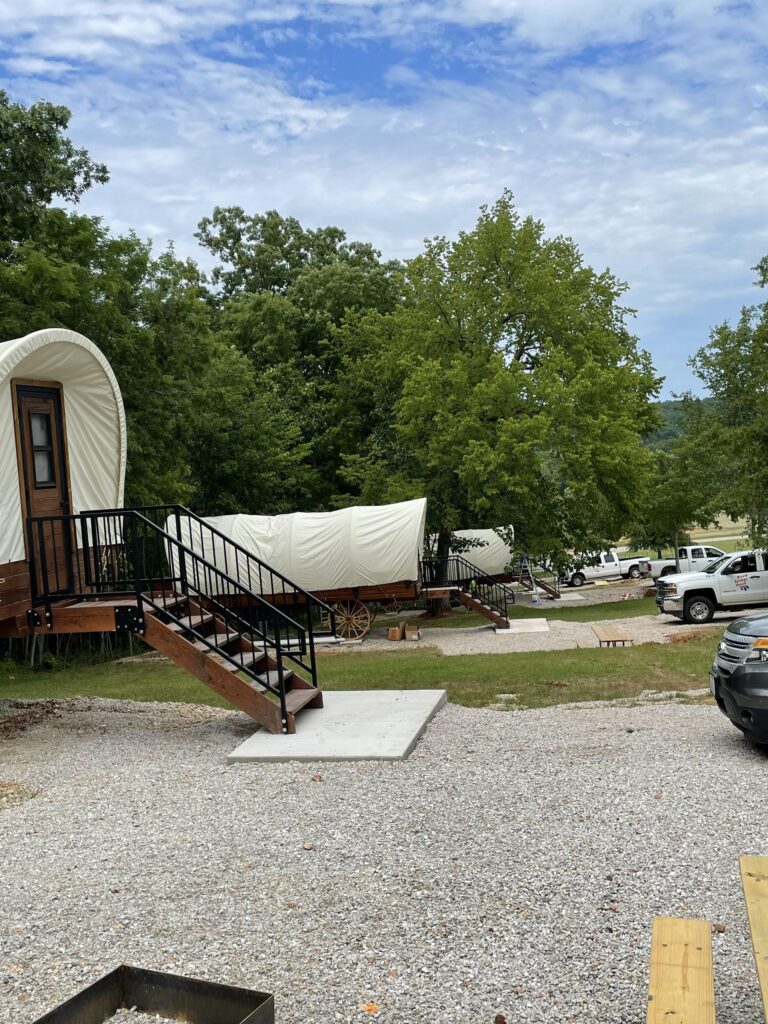Family Conestoga Wagon exterior