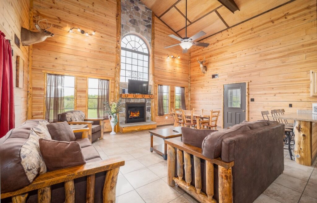Pasture Lodge living room