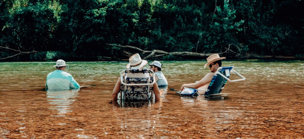 river-relaxing-camping